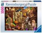 Puzzle 2D 1000 elementów: Gabinet czarodzieja Puzzle;Puzzle dla dorosłych - Ravensburger