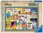 Disney Vintage Movie Poster Puslespill;Voksenpuslespill - Ravensburger