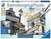 PARYŻ-PUZZLE DO MALOWANIA 1200 EL. Puzzle;Puzzle dla dorosłych - Ravensburger