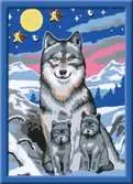 Wonderful Wolf Family Loisirs créatifs;Peinture - Numéro d’art - Ravensburger