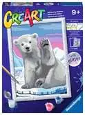 Pawsome Polar Bear Hobby;Schilderen op nummer - Ravensburger