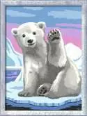 Pawsome Polar Bear Loisirs créatifs;Peinture - Numéro d’art - Ravensburger