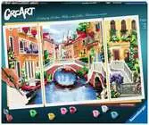 CreArt Serie Premium Tríptico - Venecia Juegos Creativos;CreArt Adultos - Ravensburger