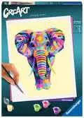 Ravensburger CreArt - Funky Elephant Arts & Craft;CreArt - Ravensburger