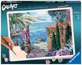 CreArt Serie Premium B - Paisaje mediterráneo Juegos Creativos;CreArt Adultos - Ravensburger