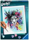 Ravensburger CreArt - Boho Lion Arts & Craft;CreArt - Ravensburger