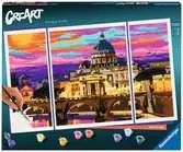 Sunset in Rome Loisirs créatifs;Peinture - Numéro d’art - Ravensburger
