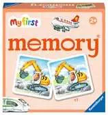 My First Memory Vehicles Spill;Barnespill - Ravensburger