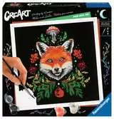 CreArt Serie Trend quadrati - Pixie Cold, Volpe Giochi Creativi;CreArt Adulti - Ravensburger