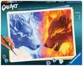 Fire & Ice Loisirs créatifs;Peinture - Numéro d’art - Ravensburger