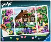 Waterside Cottage Hobby;Schilderen op nummer - Ravensburger