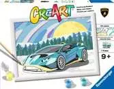 Blue Lamborghini Arts & Craft;CreArt - Ravensburger