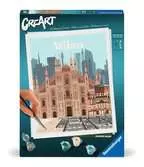 CreArt 24x30 cm Milan Loisirs créatifs;Peinture - Numéro d’art - Ravensburger