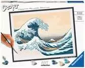 CreArt 30x40cm La Grande Vague Loisirs créatifs;Peinture - Numéro d’art - Ravensburger