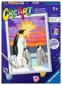 CreArt serie D - Pingüinos Juegos Creativos;CreArt Niños - Ravensburger