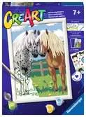 CreArt serie D - Pareja de caballos Juegos Creativos;CreArt Niños - Ravensburger