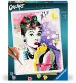 Audrey Hepburn Hobby;Schilderen op nummer - Ravensburger
