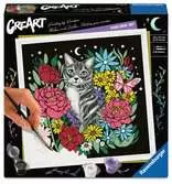 CreArt Pixie Cold: Cat Hobby;Schilderen op nummer - Ravensburger