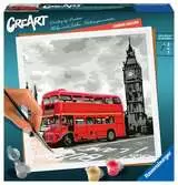 CreArt Serie Trend cuadrados- Londres Juegos Creativos;CreArt Adultos - Ravensburger