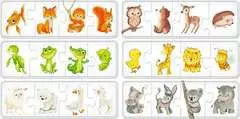 Mein 1. Farbpuzzle Tiere  6x4p - Billede 2 - Klik for at zoome