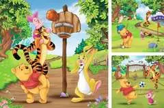 Puzzles 3x49 p - Journée sportive / Disney Winnie l'Ourson - Image 2 - Cliquer pour agrandir