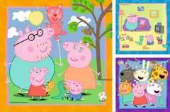 Puzzles 3x49 p - La famille et les amis de Peppa Pig - Image 2 - Cliquer pour agrandir