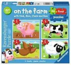 On the Farm  first puzzle 2/3/4/5p - bilde 1 - Klikk for å zoome