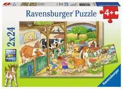 Puzzles 2x24 p - Le bonheur à la ferme - Image 1 - Cliquer pour agrandir