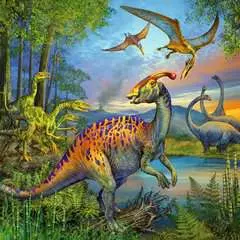 Puzzle dla dzieci 2D: Fascynujące świat dinozaurów 3x49 elementów - Zdjęcie 3 - Kliknij aby przybliżyć