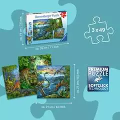 Puzzles 3x49 p - La fascination des dinosaures - Image 5 - Cliquer pour agrandir