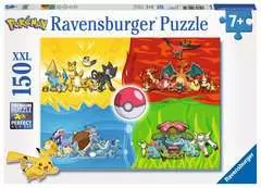 Puzzle 150 p XXL - Les différents types de Pokémon - Image 1 - Cliquer pour agrandir