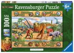 DINOZAURY PUZZLE 100EL. XXL - Zdjęcie 1 - Kliknij aby przybliżyć