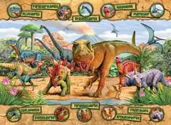 DINOZAURY PUZZLE 100EL. XXL - Zdjęcie 2 - Kliknij aby przybliżyć