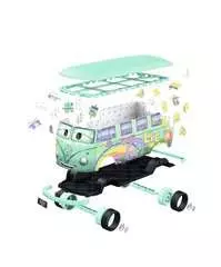 Ravensburger Disney Pixar Cars Filmore - VW T1 Camper Van, 162pc 3D Jigsaw Puzzle - Kuva 6 - Suurenna napsauttamalla