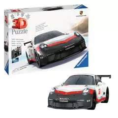 Puzzle 3D Porsche 911 GT3 Cup (avec grille) - Image 3 - Cliquer pour agrandir