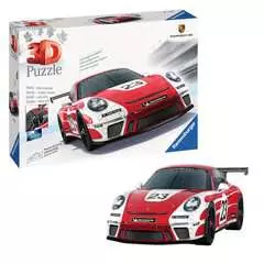 Puzzle 3D Porsche 911 GT3 Cup Salzburg - Image 3 - Cliquer pour agrandir