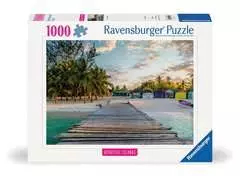 Puzzle 1000 p - Île des Caraïbes (Puzzle Highlights, Îles de rêve) - Image 1 - Cliquer pour agrandir