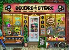 Puzzle 1000 p - La boutique de vinyles - Image 2 - Cliquer pour agrandir