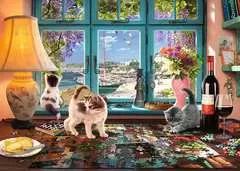 12000330  子猫とパズル 1000ピース - 画像 2 - クリックして拡大