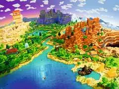 Puzzle 1500 p - Le monde de Minecraft - Image 1 - Cliquer pour agrandir