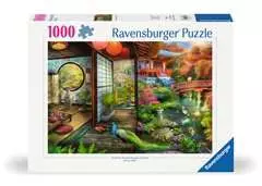 Puzzle 1000 p - L'heure du thé au jardin japonais - Image 1 - Cliquer pour agrandir