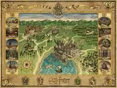 Puzzle 1500 p - La carte de Poudlard / Harry Potter - Image 1 - Cliquer pour agrandir