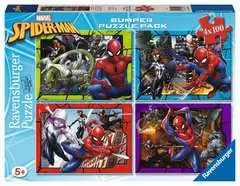 Marvel: Spider-Man 4x100 dílků - obrázek 1 - Klikněte pro zvětšení