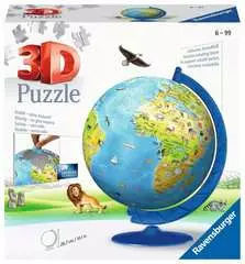 Dino Puzzleball Dinosaur Puzzle 72 Pieces 5 Puzzle Ball Ravensburger -New