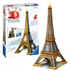 Puzzle 3D Budynki: Wieża Eiffela 216 elementów - Zdjęcie 3 - Kliknij aby przybliżyć