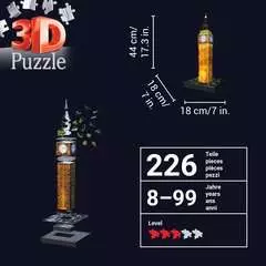 Puzzle 3D Budynki nocą: Big Ben 216 elementów - Zdjęcie 8 - Kliknij aby przybliżyć