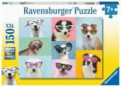 Puzzle 150 p XXL - Chiens rigolos - Image 1 - Cliquer pour agrandir