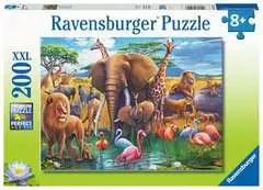 Puzzle 200 p XXL - En plein safari - Image 1 - Cliquer pour agrandir