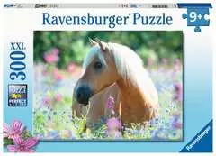 Puzzle 300 p XXL - Cheval dans la prairie - Image 1 - Cliquer pour agrandir