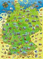 Barevná mapa Německa 200 dílků - obrázek 2 - Klikněte pro zvětšení